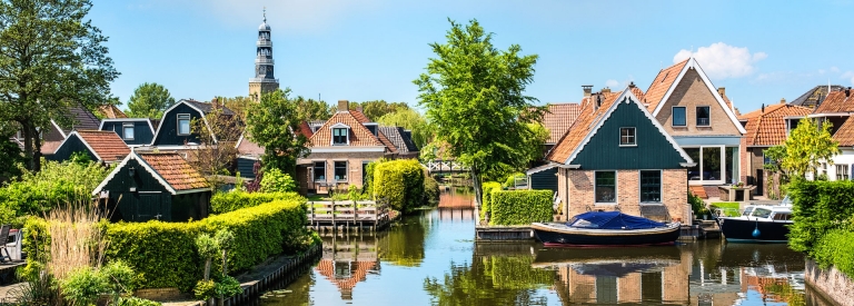 Een dorp in Friesland