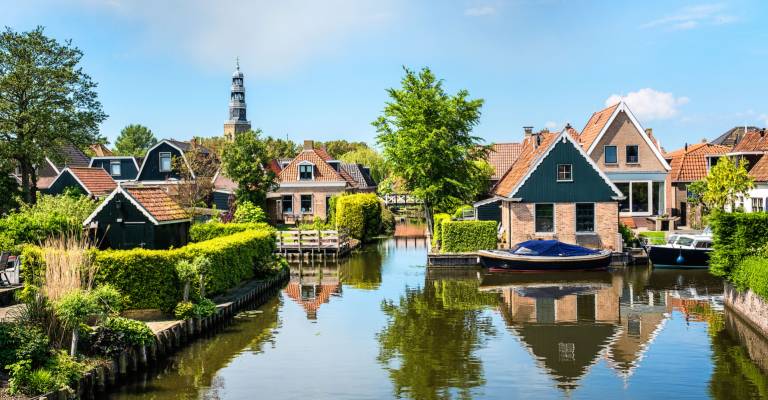 Een dorp in Friesland